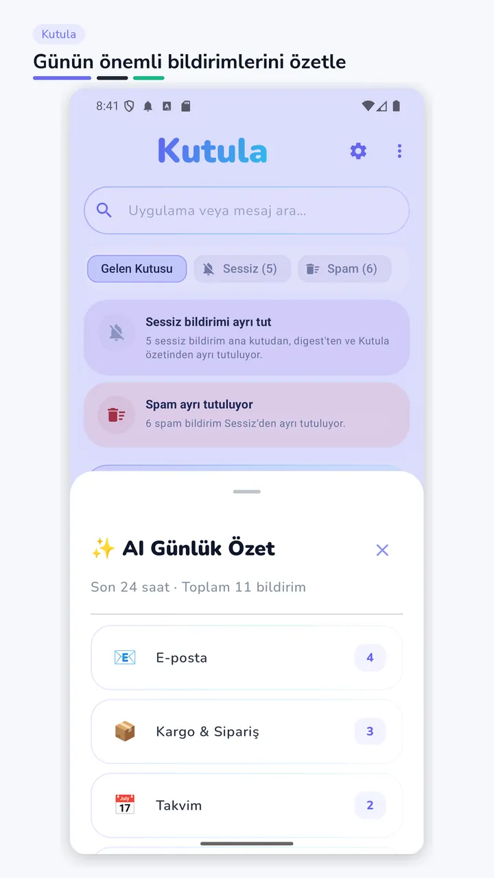 Günün önemli bildirimlerini özetle